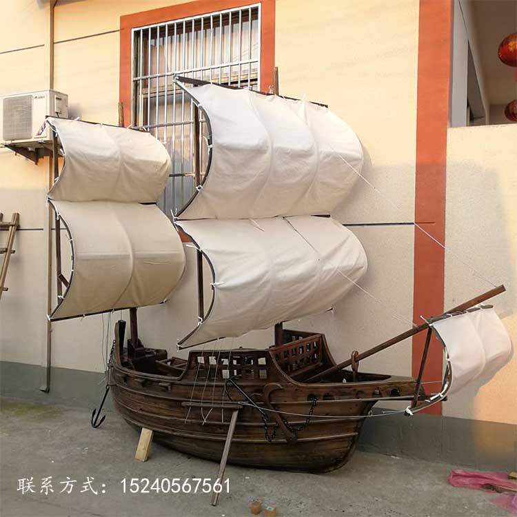 海盜船定制純手工木船廠家直銷