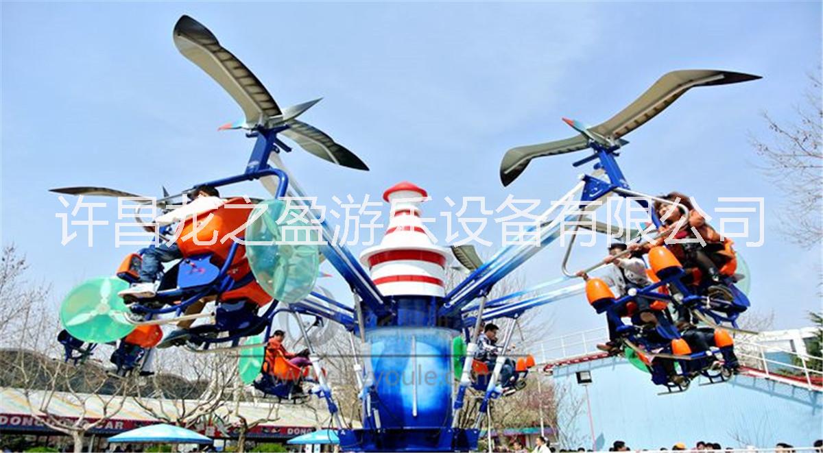 兒童玻璃鋼新型游樂設(shè)備夢幻自行車