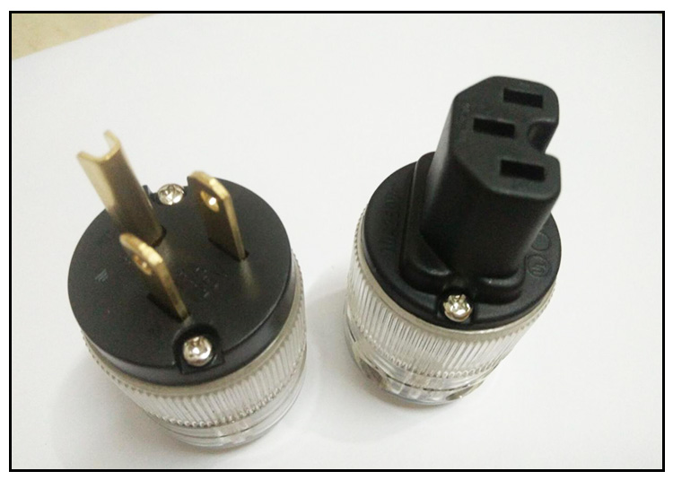WATTGATE(瓦特) p-320c-320電源插頭 美標(biāo)發(fā)燒電源插頭