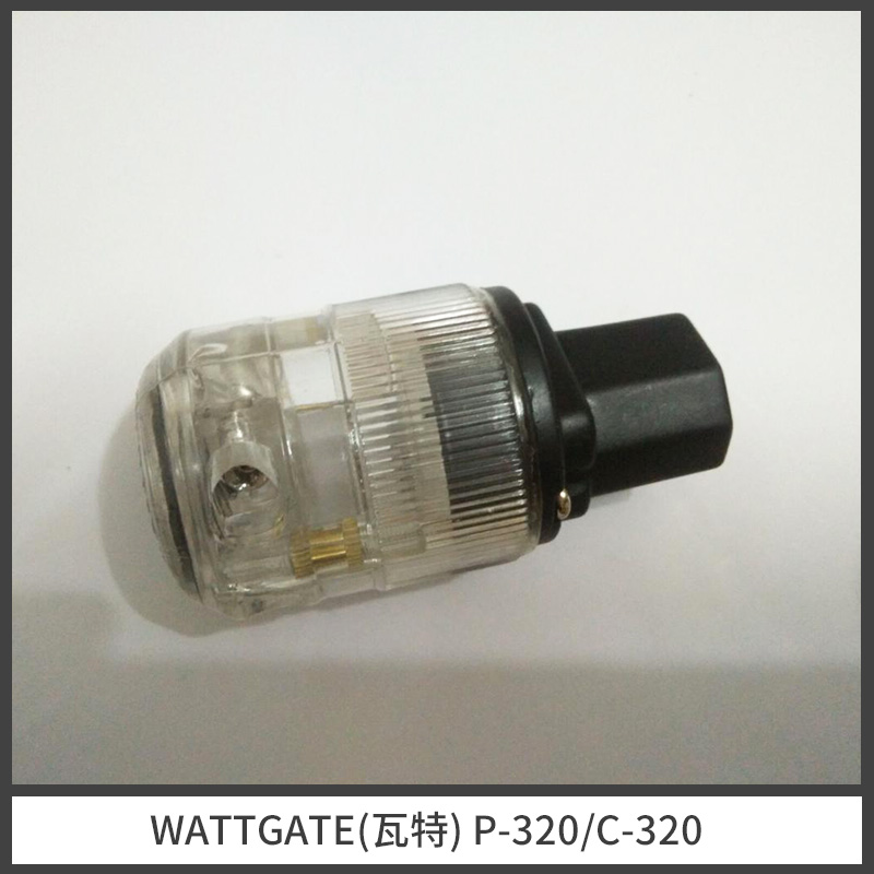 WATTGATE(瓦特) p-320c-320電源插頭 美標(biāo)發(fā)燒電源插頭