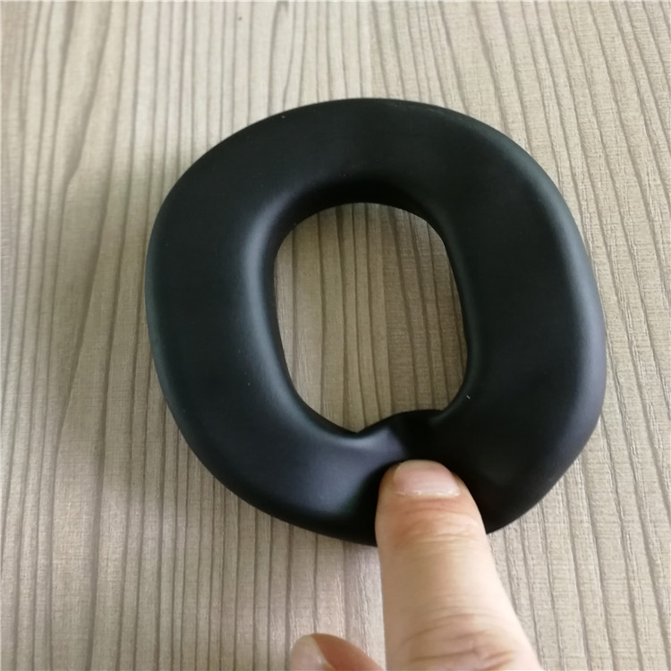 專業(yè)訂做慢回彈海綿皮耳罩/降噪耳機吸塑成型耳套廠家價格