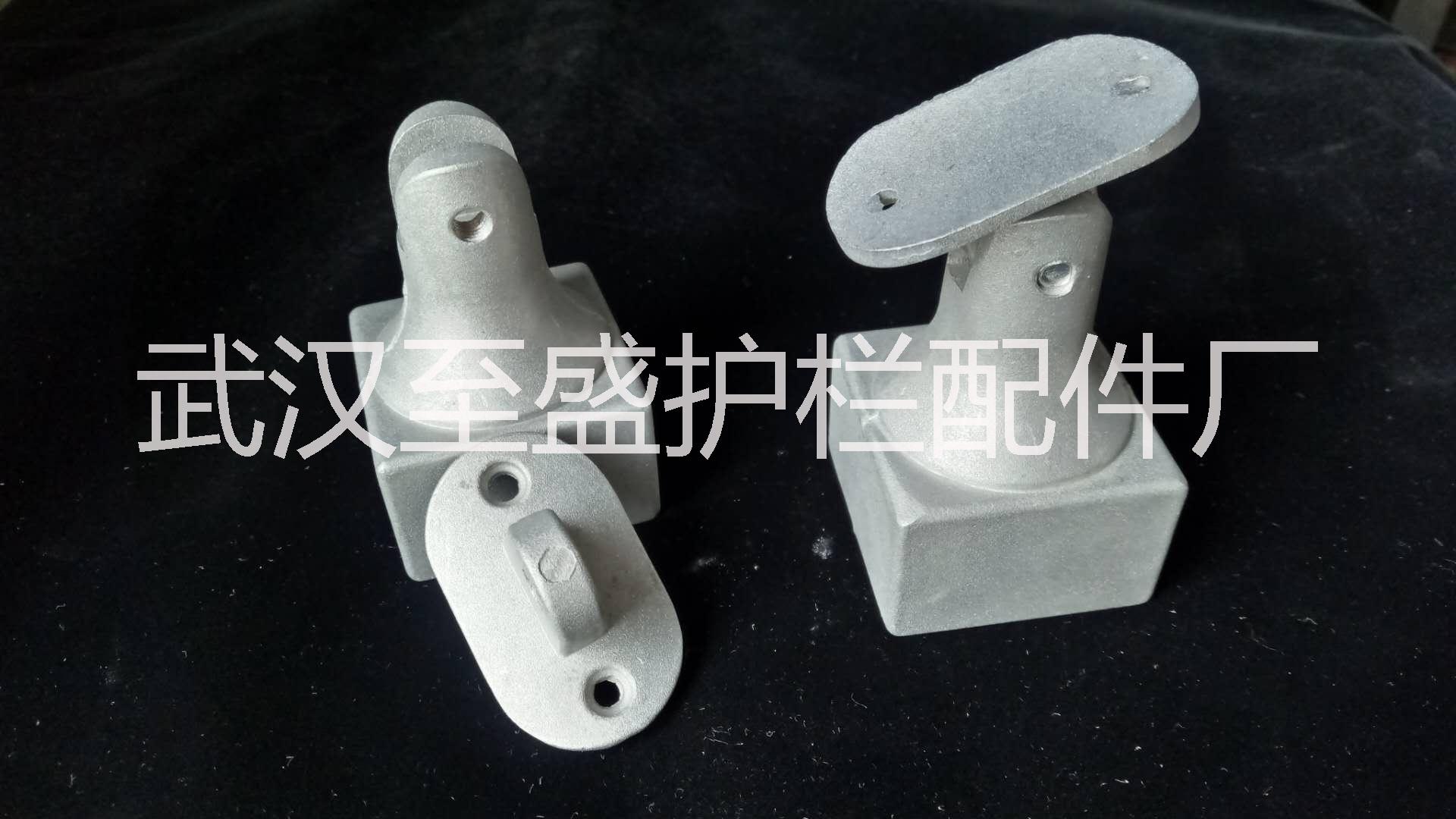 供應(yīng)壓鑄鋁樓梯扶手立柱扶手管30度活動件