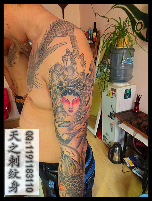 天之刺紋身 青島天之刺紋身 李滄李村紋身