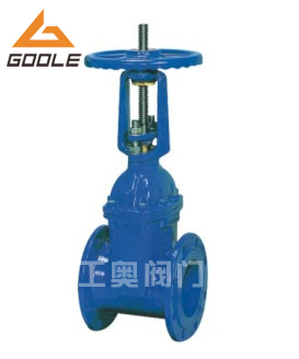 供應鑄鐵鑄鋼RRHX明桿彈性座封閘閥