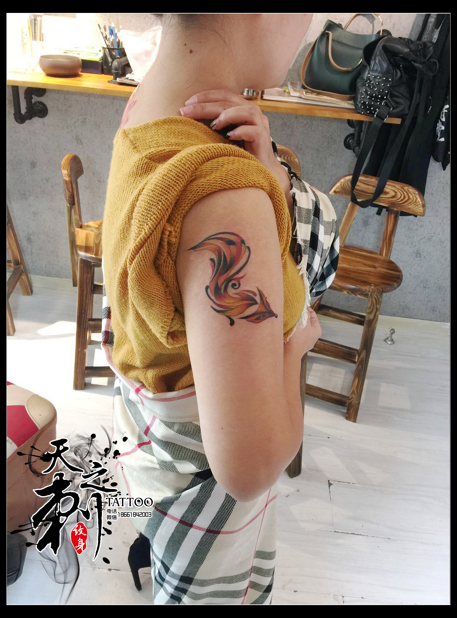 脖子紋身圖案 青島 脖子紋身圖案 青島李村紋身