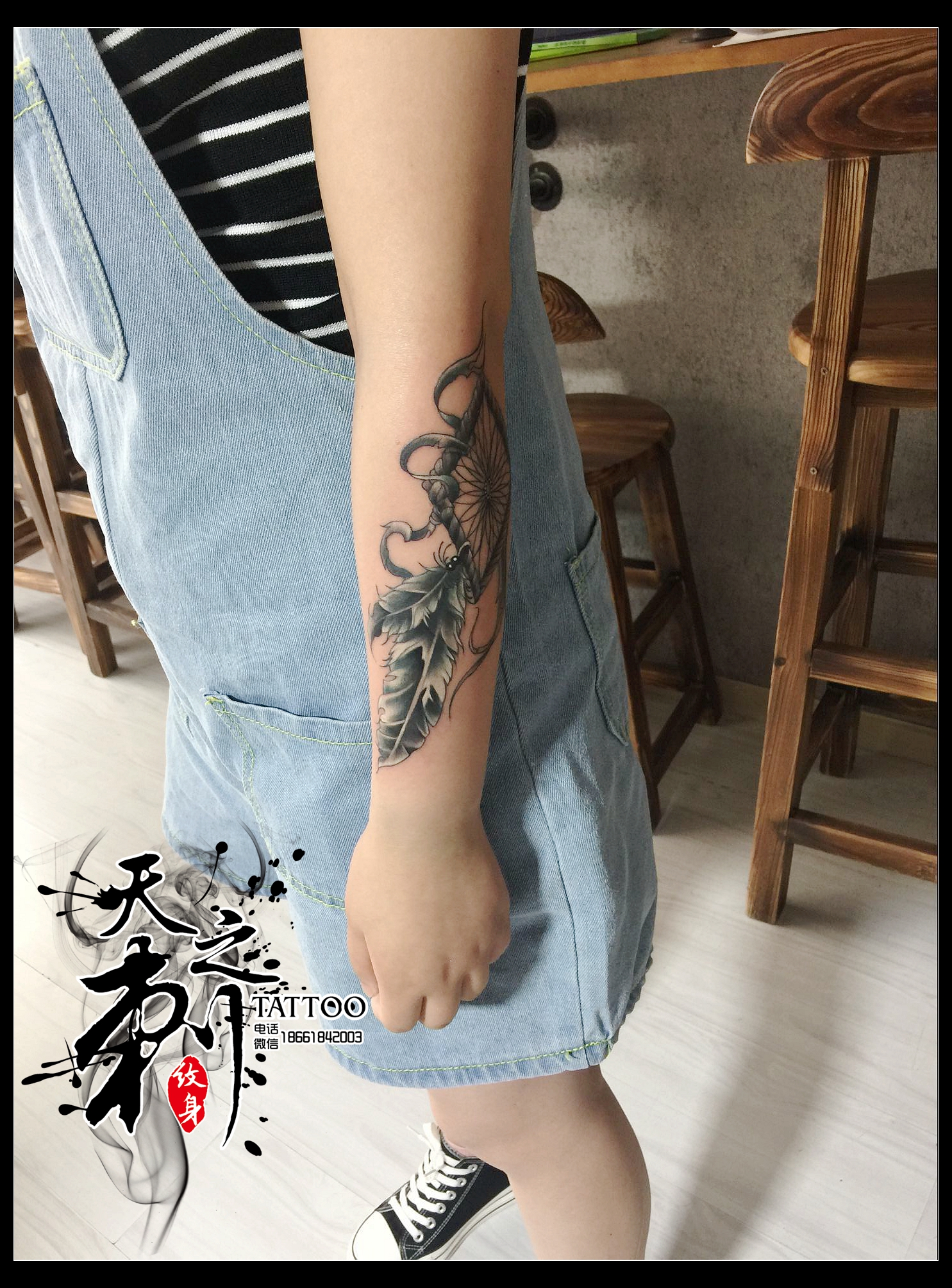 女生紋身圖案 鹿紋身圖案