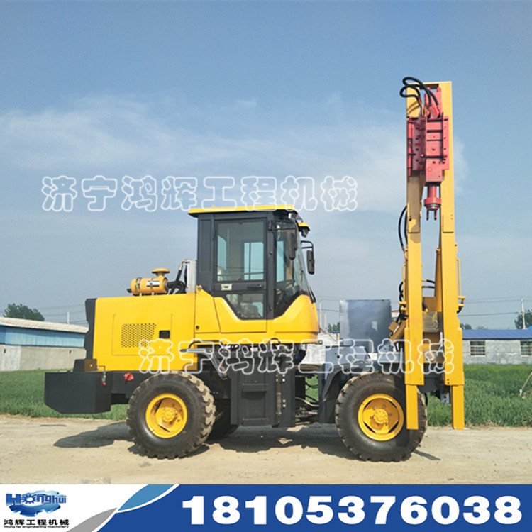 高速公路護欄打樁機生產(chǎn)廠家 哪里生產(chǎn)公路護欄打樁機 公路護欄鉆孔機