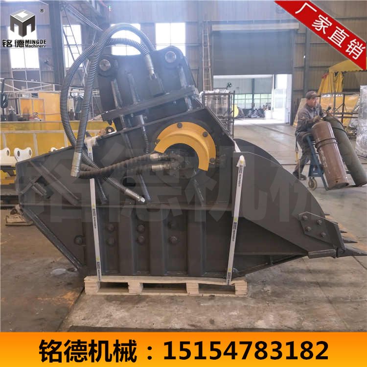 建筑垃圾混凝土破碎挖斗 破碎斗