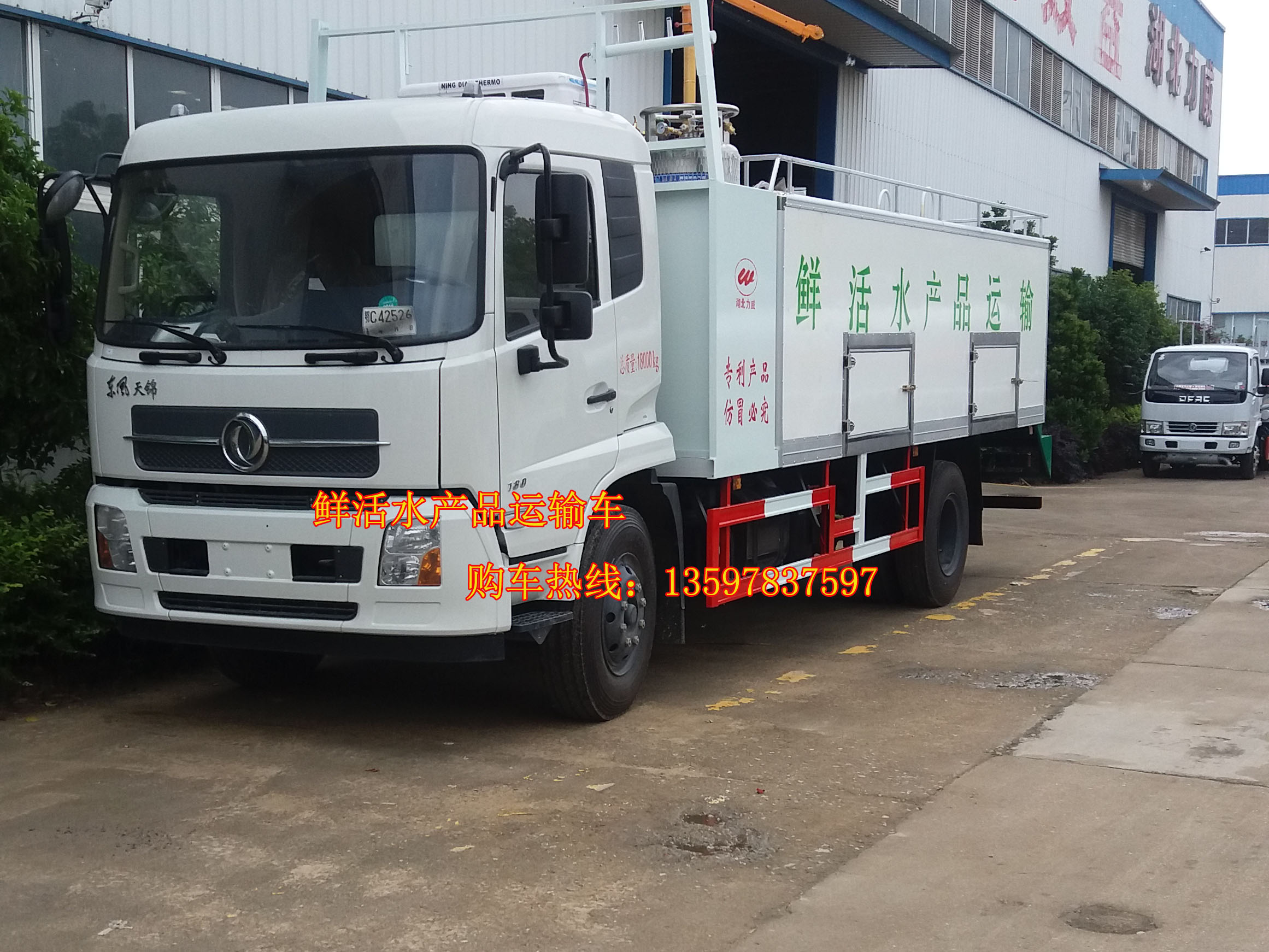 力威運(yùn)魚車 力威運(yùn)魚車廠家  國五運(yùn)魚車價(jià)格  改裝拉魚車質(zhì)優(yōu)價(jià)廉