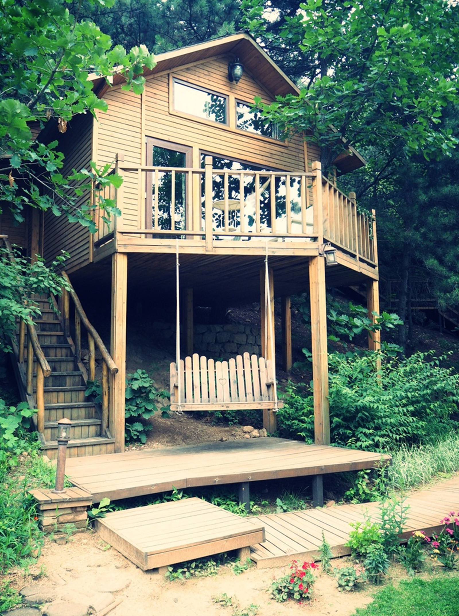 施工建造綠色一體化花園辦公室