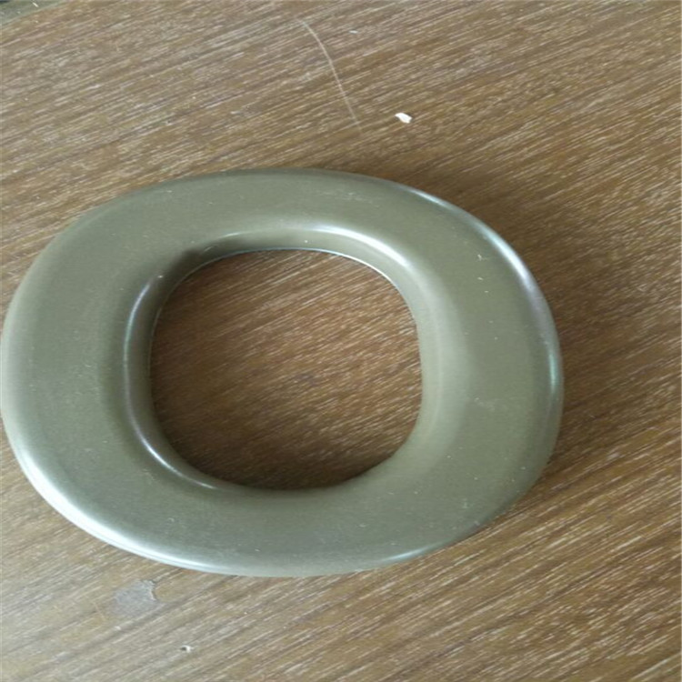 輝晟廠家訂做高周波壓耳套/底面背膠彩色皮耳套價格