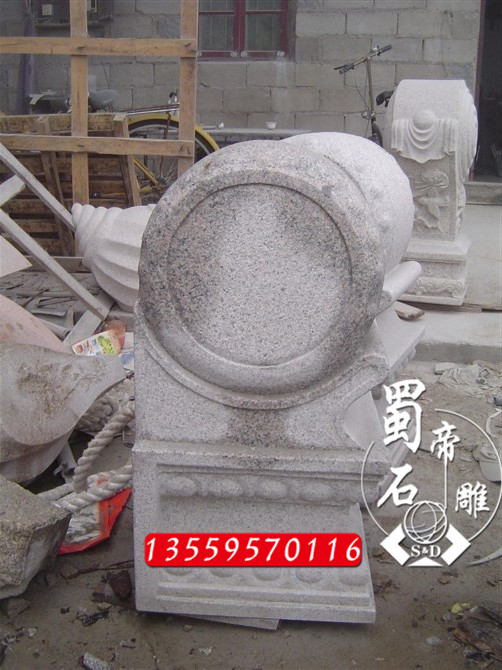 石雕門鼓寺廟抱鼓石青石門枕石門鼓