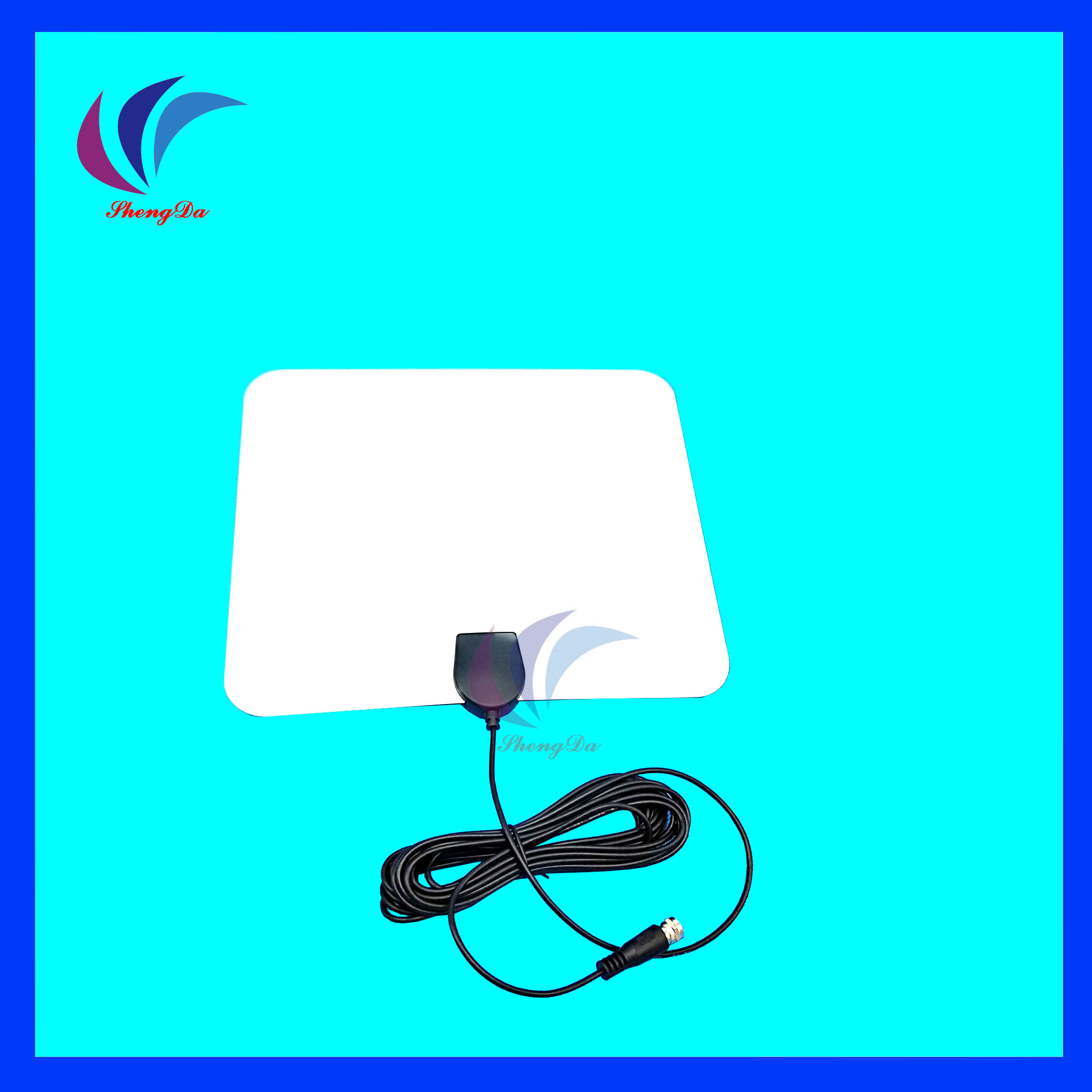 晟達廠家薄膜天線 數(shù)字電視天線DVB-T2 美國ATSC HDTV VHF-UHF天線
