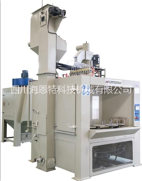 成都連續(xù)性轉(zhuǎn)盤自動噴砂機