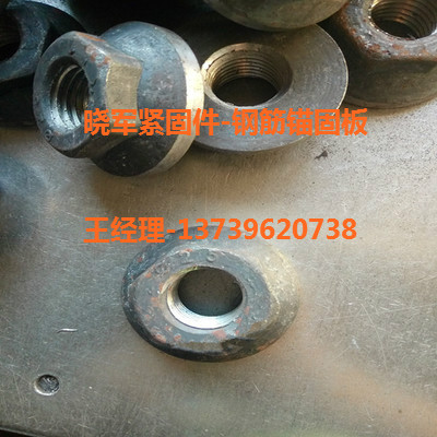 鋼筋錨固板供應(yīng)鋼筋錨固板 φ12~ φ40 曉軍緊固件