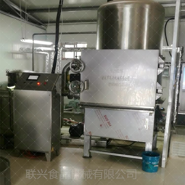 聯(lián)興果蔬脆真空低溫脫水設(shè)備的市場 真空低溫油炸機(jī)