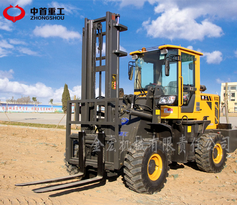 德州中首重工越野叉車廠家直銷  德州越野叉車