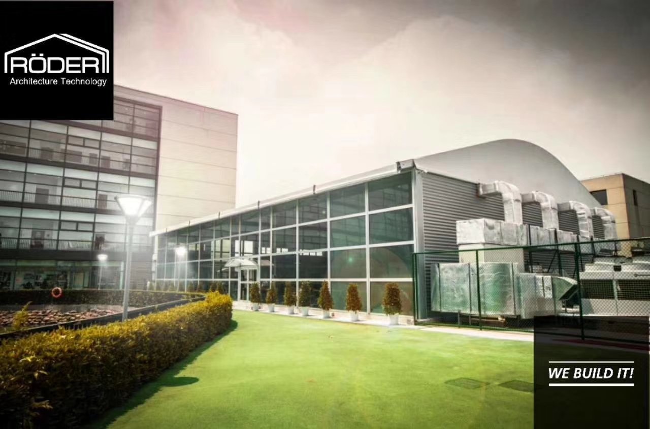 上海西華國(guó)際學(xué)校綜合訓(xùn)練館 可移動(dòng)鋁合金裝配式學(xué)校體育場(chǎng)館建