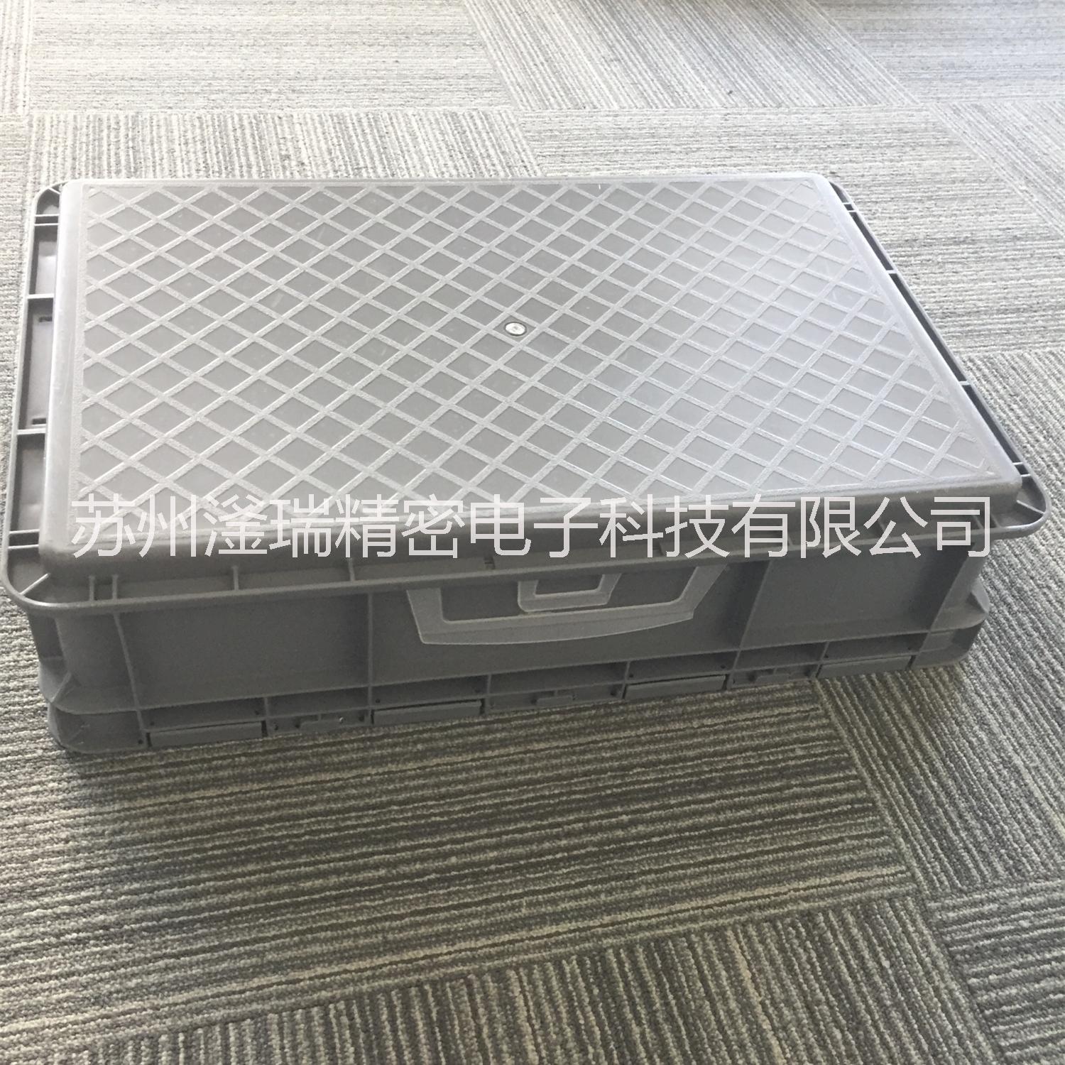 廠家直銷(xiāo)歐標(biāo)*EU46148翻蓋箱優(yōu)質(zhì)帶蓋周轉(zhuǎn)箱