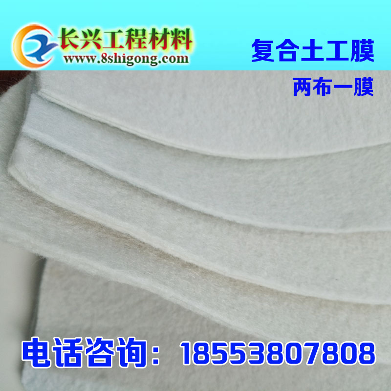 600g復合土工膜兩布一膜一布一膜專業(yè)生產(chǎn)商長興