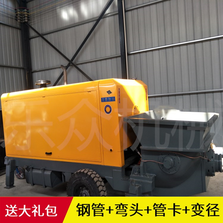 混凝土細(xì)石泵  新型二次結(jié)構(gòu)澆筑機(jī) 細(xì)石構(gòu)造柱上料機(jī) 砂漿輸送泵