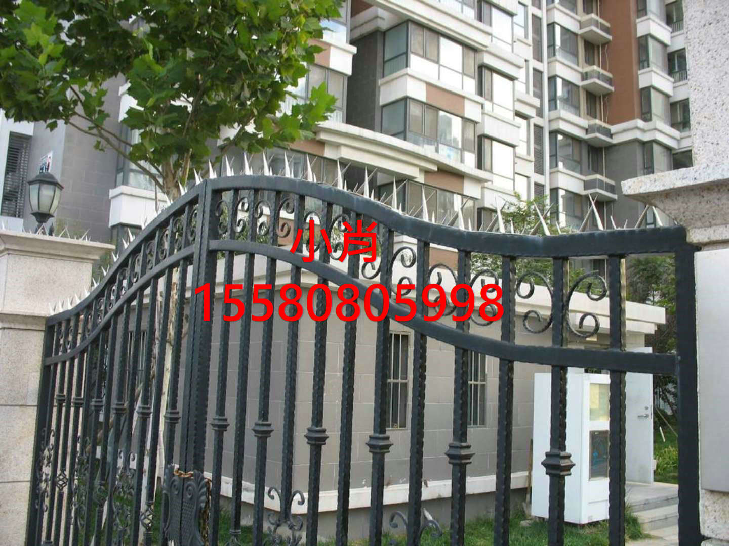 園林防攀爬刺，景區(qū)護(hù)欄防爬刺