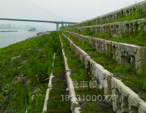 混凝土水利平鋪式生態(tài)護(hù)坡模具介紹