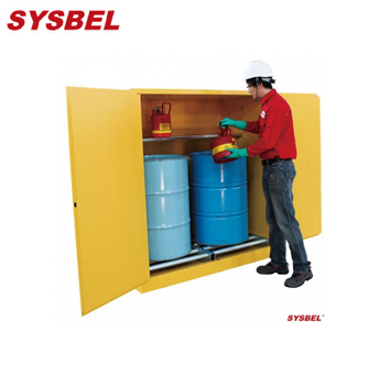 防火安全柜油桶型WA811100 Sysbel安全柜  易燃液體防火安全柜(油桶型)