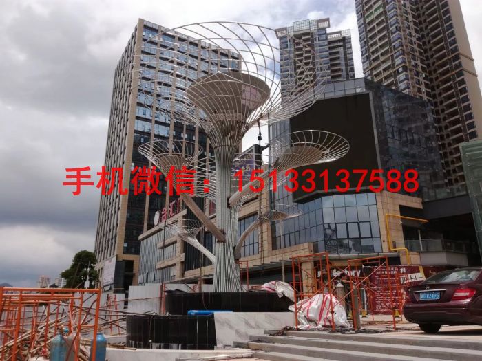 不銹鋼景觀雕塑 公園景觀不銹鋼雕塑