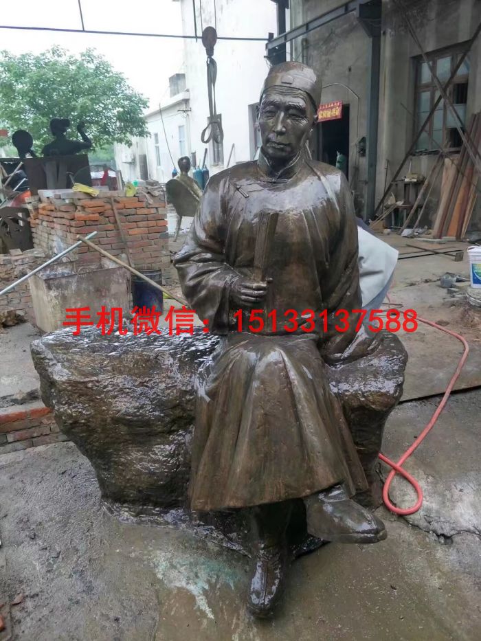 步行街人物銅雕塑 廣場人物銅雕塑