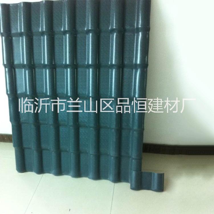 【廠家直銷】北京PVC仿古塑料瓦片灰瓦屋頂瓦asa合成樹(shù)脂瓦屋面