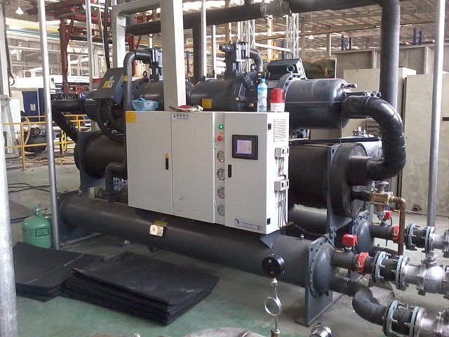 拌合站制冷降溫冷卻用冷凍機組