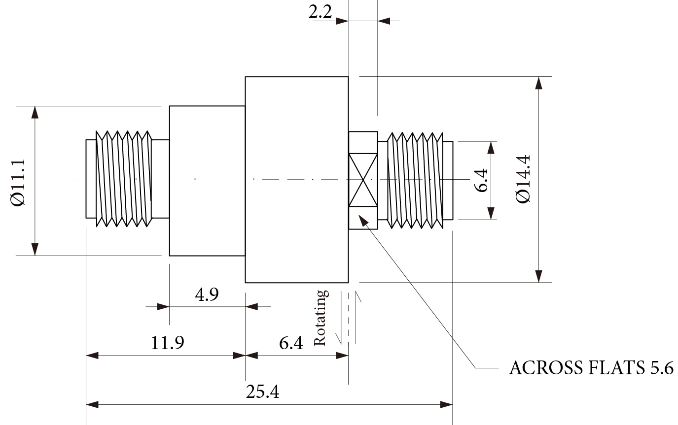 單路射頻旋轉(zhuǎn)關(guān)節(jié)RJ518002
