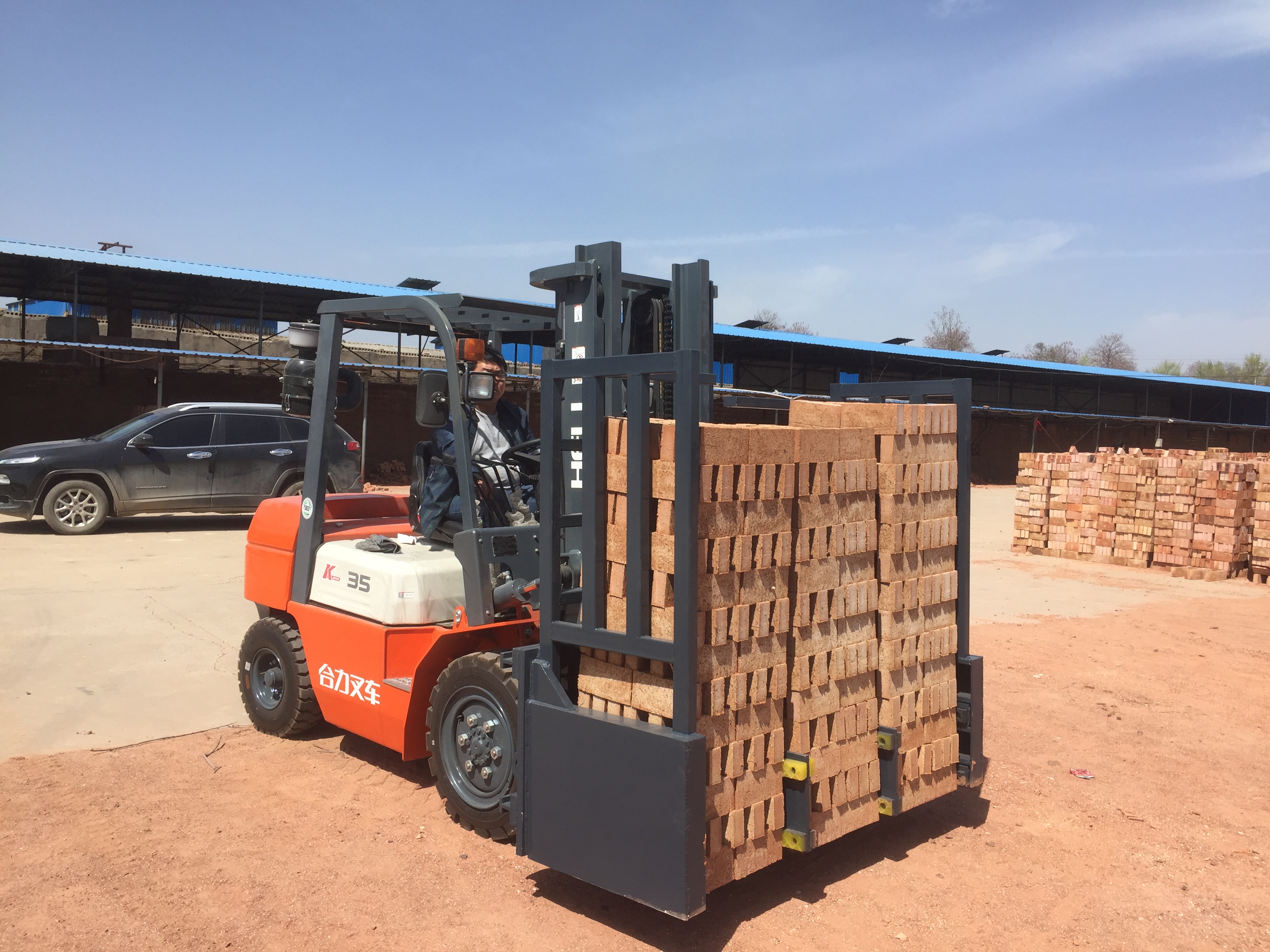 叉車配件 抱磚機 廠家直銷