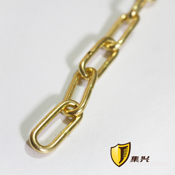 防爆鏈條銅實心銅鏈條純黃銅編鏈環(huán)