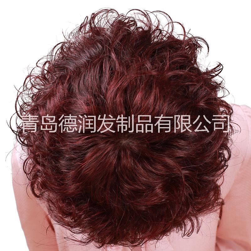 德潤假發(fā) 女 短卷發(fā) 中老年發(fā)套 中老年假發(fā) 遞針 逼真 真人發(fā) 德潤假發(fā) 女 短卷發(fā) 中老年假發(fā)