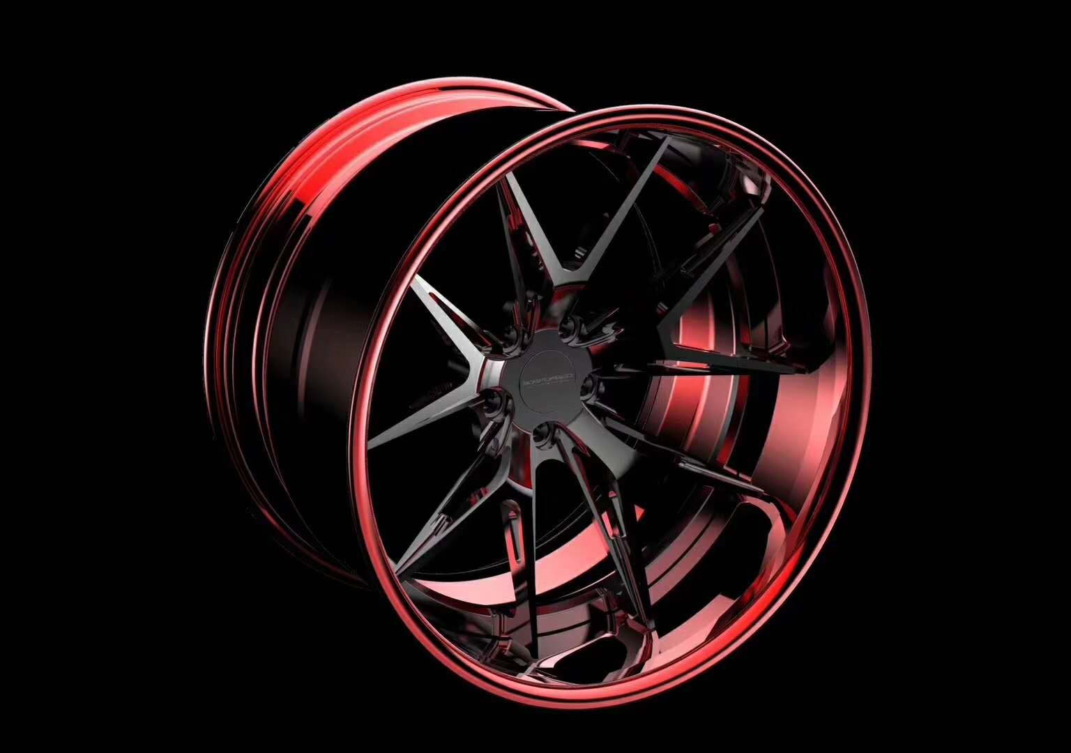 改裝兩片式鍛造鋁合金轎車輪轂 北京改裝兩片式鍛造鋁合金轎車輪轂
