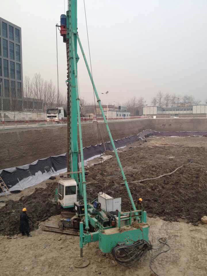 小型CFG履帶打樁機 長螺旋履帶打樁機 打樁灌樁的履帶打樁機