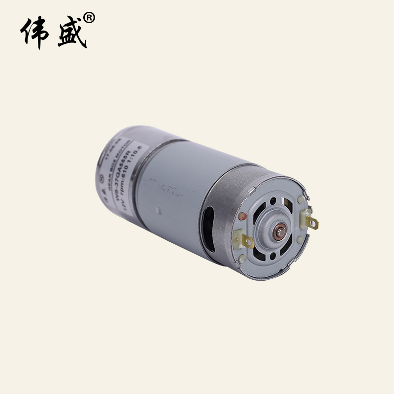 37GA555R直流齒輪減速電機37mm直徑直流齒輪減速電機12V正反轉(zhuǎn)調(diào)速馬達24V微型慢速減速電機
