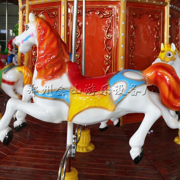 36座豪華轉(zhuǎn)馬金山新型游樂(lè)設(shè)備大型旋轉(zhuǎn)木馬