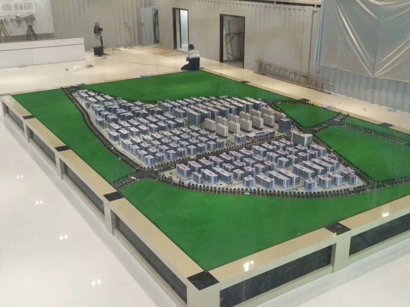 供應江西九江沙盤模型公司-九江永修汽配城-九江建筑模型制作公司 九江永修汽配城模型
