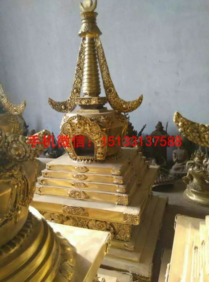 藏傳佛塔工藝品 藏傳佛塔擺件