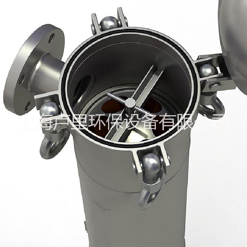 凹蓋單袋式過(guò)濾器 膠水過(guò)濾器 不銹鋼材質(zhì) 濾袋濾網(wǎng)