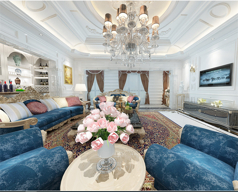 長(zhǎng)發(fā)諸公別墅裝修方案-南京龍發(fā)裝飾-長(zhǎng)發(fā)諸公簡(jiǎn)歐風(fēng)格裝修 長(zhǎng)發(fā)諸公別墅400平簡(jiǎn)歐風(fēng)格裝修