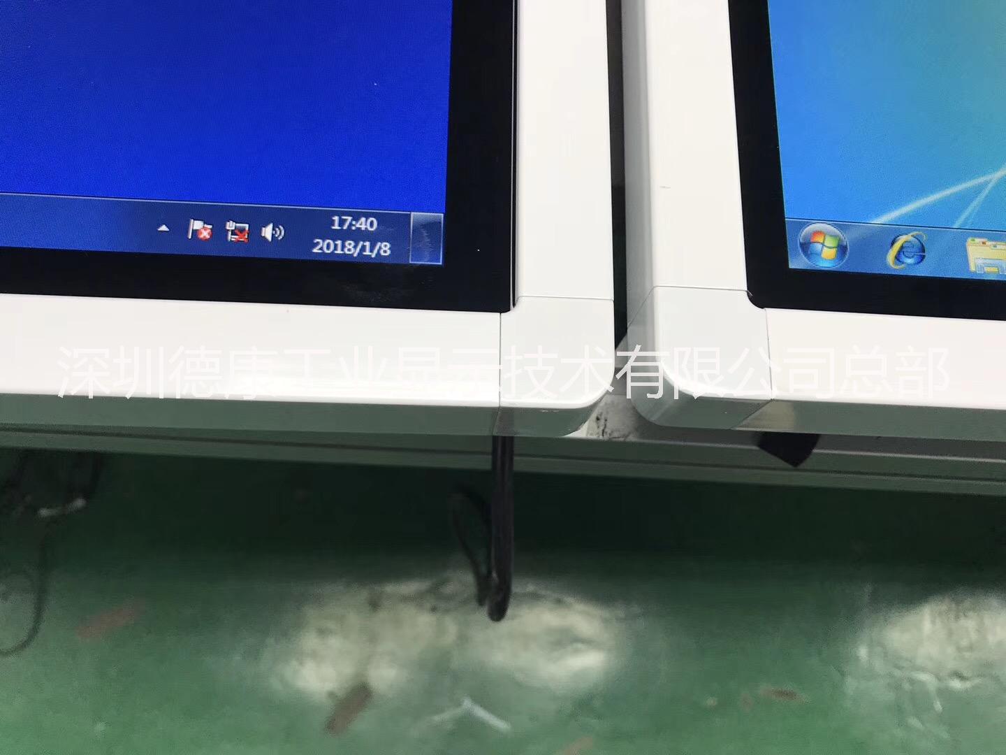 德康32寸壁掛紅外多點觸摸一體機32寸觸摸查詢機32寸壁掛一體機