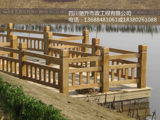 凱里市批發(fā)鑄造石鐵藝欄桿 噴砂欄桿復合式橋梁欄桿