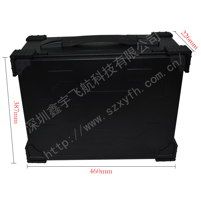 17寸下翻工業(yè)便攜機(jī)機(jī)箱定制*電腦外殼加固筆記本工控一體