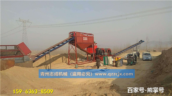 山東濰坊ZCKL-1825型號的水洗砂移動水洗設(shè)備多少KW？