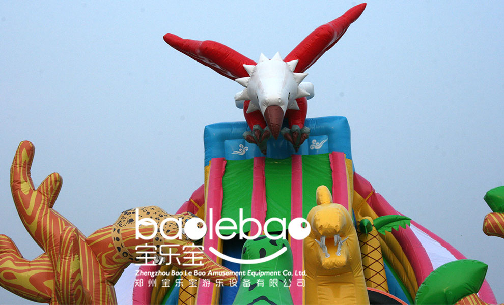 鄭寶樂寶 124森林歷險充氣滑梯