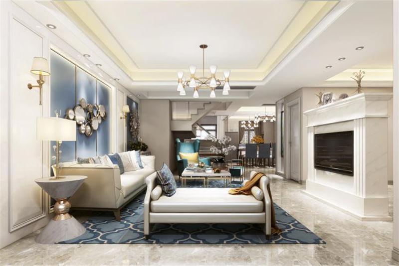 現(xiàn)代奢華風格裝修案例-南京裝修公司-毛坯裝修設(shè)計方案